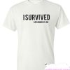 I SURVIVED (covid-19) smooth T-shirt