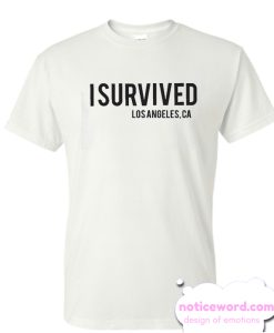 I SURVIVED (covid-19) smooth T-shirt