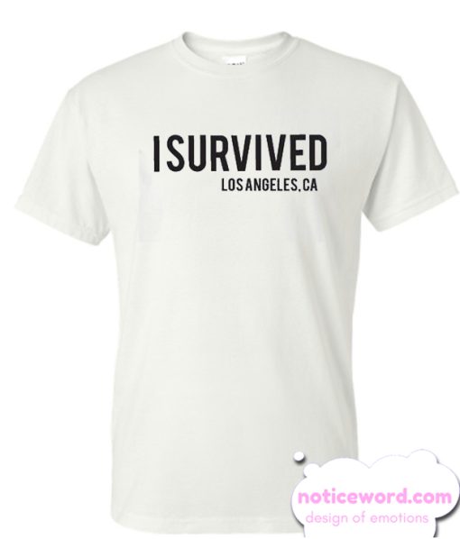 I SURVIVED (covid-19) smooth T-shirt