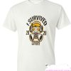 I Survived Man Flu smooth T-shirt