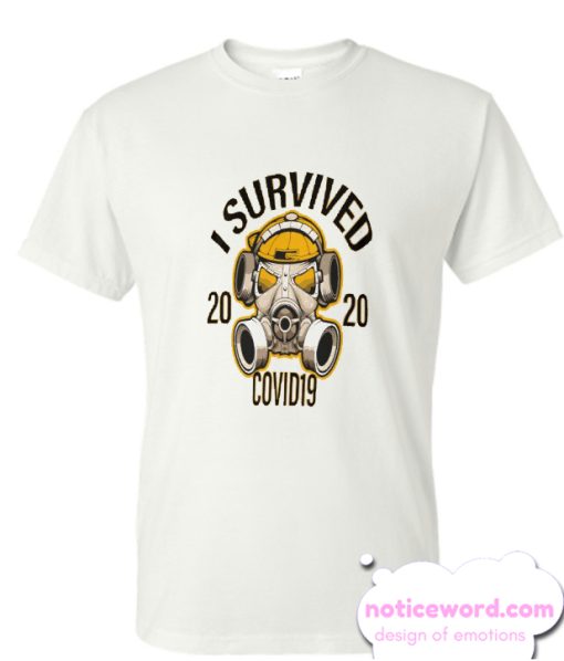 I Survived Man Flu smooth T-shirt