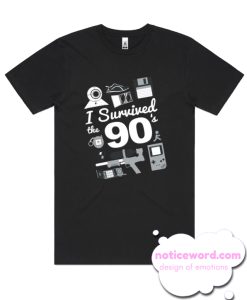 I Survived The 90s smooth T-shirt