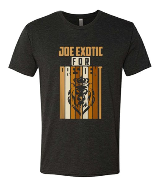 Joe Exotic For President Black DH T-Shirt