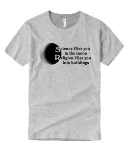 Science flies you to the moon DH T Shirt