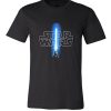 Star Wars Logo and Lightsaber DH T shirt