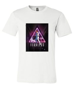 Star Wars Luke Skywalker Fearless Neon Triangle DH T shirt