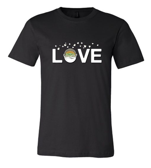 Star Wars The Mandalorian The Child Love Valentine’s Day DH T shirt