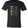 Star Wars characters signatures DH T shirt