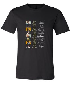 Star Wars characters signatures DH T shirt