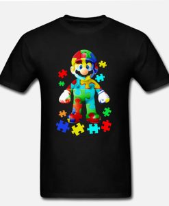 Super Mario Autism DH T Shirt