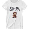 Super Mario Bros Here We Go Juniors DH T Shirt