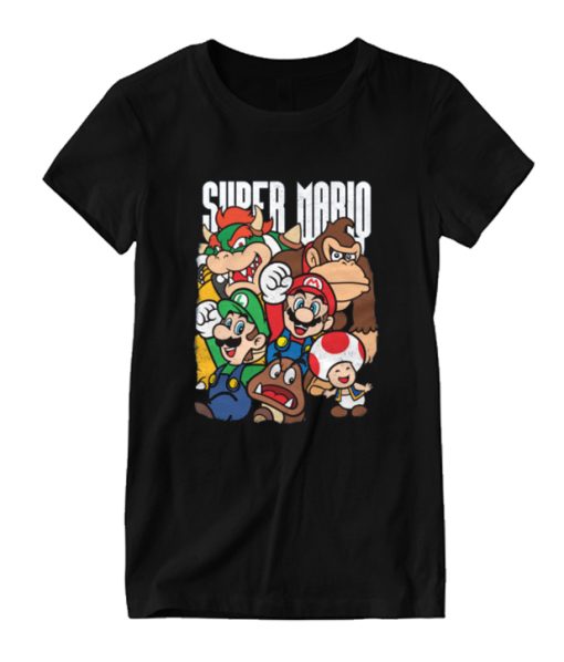 Super Mario Group squad DH T Shirt