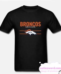 denver broncos Black smooth T Shirt