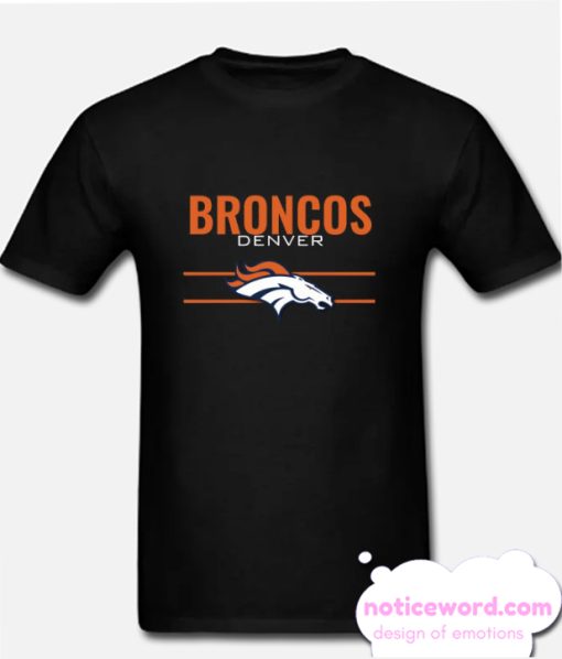 denver broncos Black smooth T Shirt