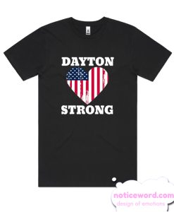 Dayton Strong Black smooth T Shirt