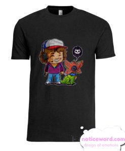 Dustin And Demogorgon – Stranger Things smooth T Shirt