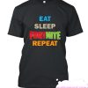 Eat Sleep Fortnite Repeat smooth T Shirt