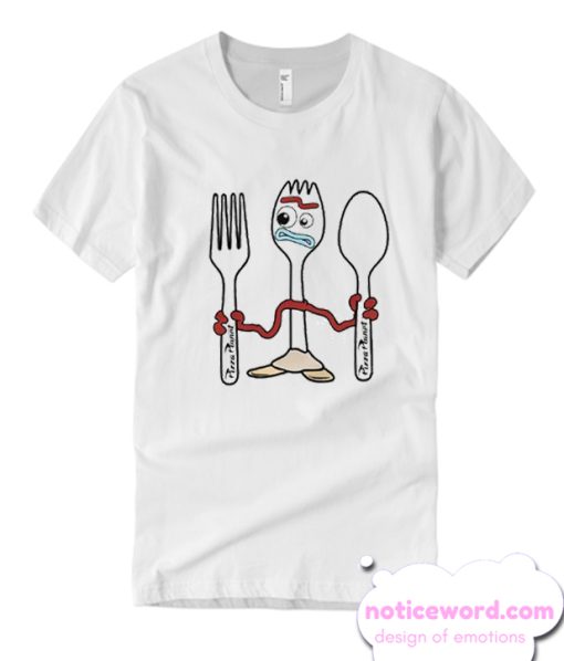 Forky Toy Story 4 I Don't Belong Here I'm not a toy Pizza smooth T Shirt