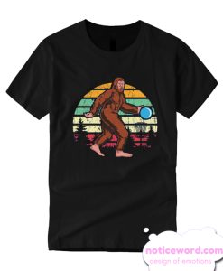 Funny Bigfoot Disc Golf smooth T Shirt