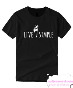 Live Simple smooth T Shirt