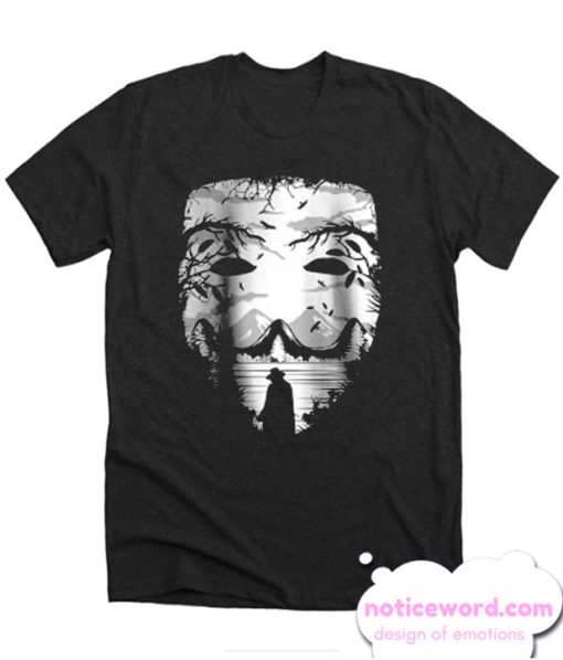 Mask Design smooth T Shirt