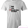 Mentally Dating Tom Holland White smooth T Shirt