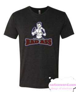 Michigan Bad Ass Anime MMA Male Fighter smooth T Shirt