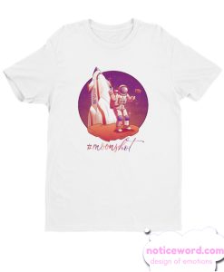 Moonshot White smooth T Shirt