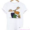 Moose drinking beer smooth T Shirt