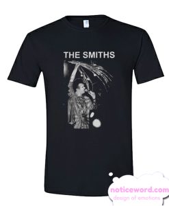 Morrissey The Smiths at Manchester Free Trade Hall 1984 Black smooth T Shirt