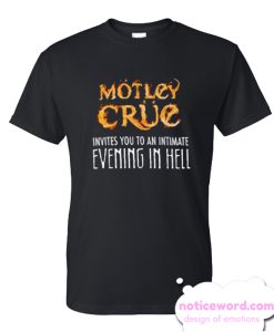 Motley Crue Fire Hell smooth T Shirt