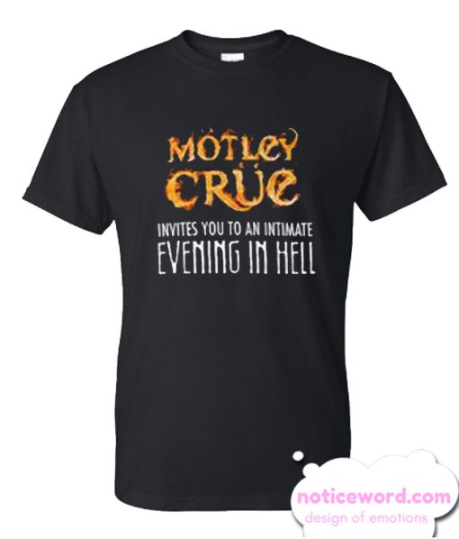 Motley Crue Fire Hell smooth T Shirt