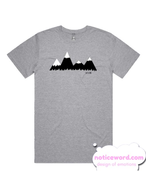 Mountain Range Simple smooth T Shirt