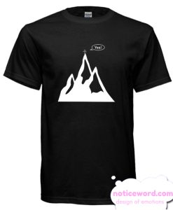 Mountain dark smooth T Shirt