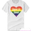 Rainbow Pride Slouchy smooth T Shirt