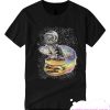 Space Cat Cheeseburger smooth T Shirt