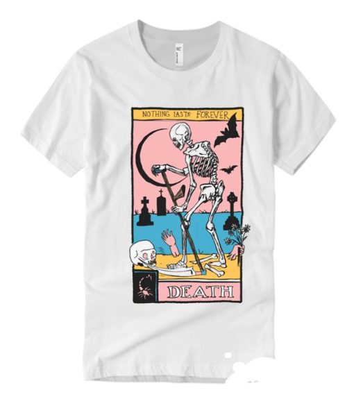 Death Tarot Card Color smooth T Shirt