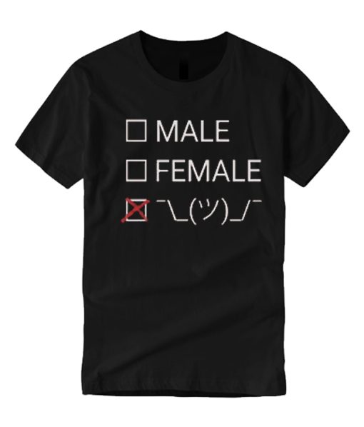 Gender Shrug Nonbinary Genderqueer T Shirt