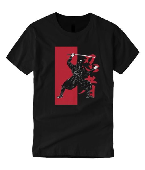 Japanese Ninja With Ninjatō Sword T-Shirt