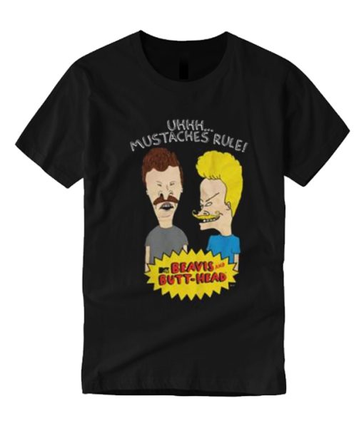 Mtv Beavis And Butt-head Uhhh Mustaches Rule T Shirt