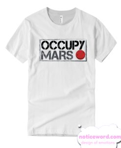 Occupy Mars White T-Shirt