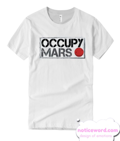 Occupy Mars White T-Shirt