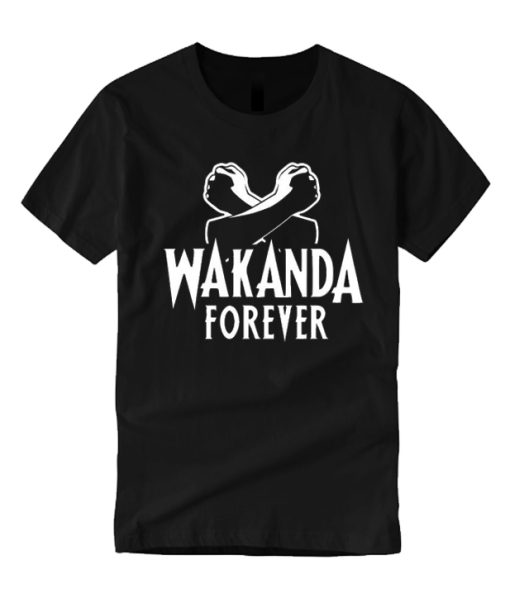 Wakanda Forever Black T Shirt