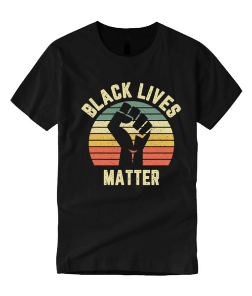 Black Lives Matter Cool Retro smooth T Shirt