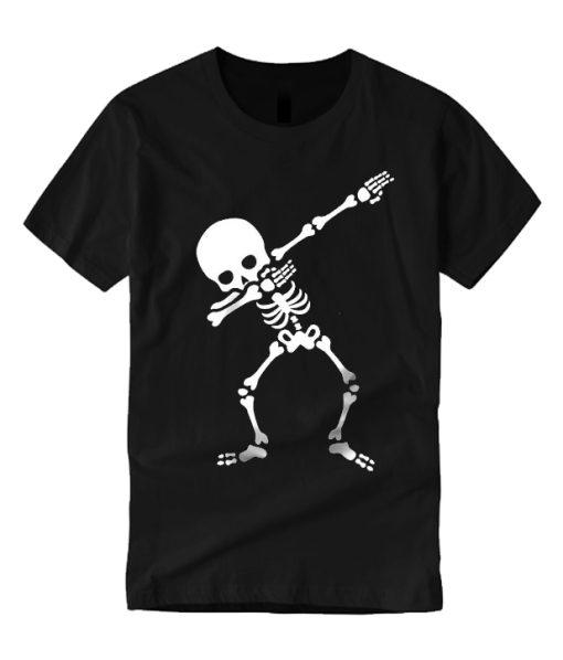 Dabbing Skeleton Funny smooth T Shirt