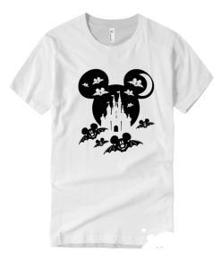 Disney Halloween Bat Castle smooth T Shirt