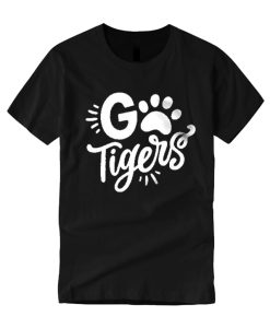 Football Go Tigers smooth T Shirt