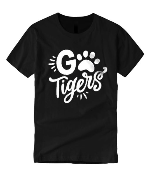 Football Go Tigers smooth T Shirt