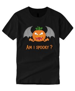 Funny Spooky Halloween Pumpkin smooth T Shirt