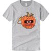 Grey Cotton Pumpkin smooth T Shirt